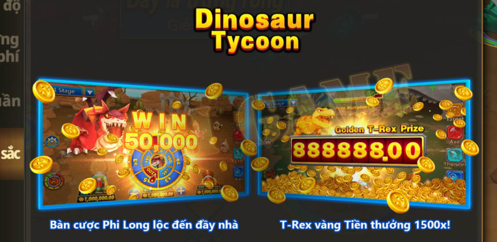 Dinosaurn Tycoo JILI | Chơi bắn cá đổi thưởng