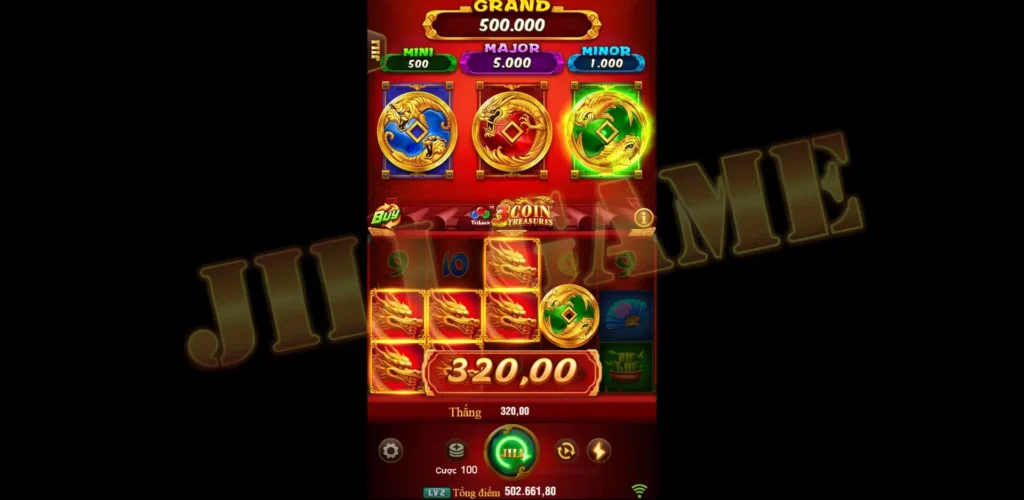 3 Coin Treasures slot